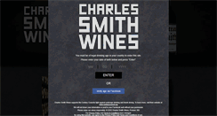 Desktop Screenshot of charlessmithwines.com